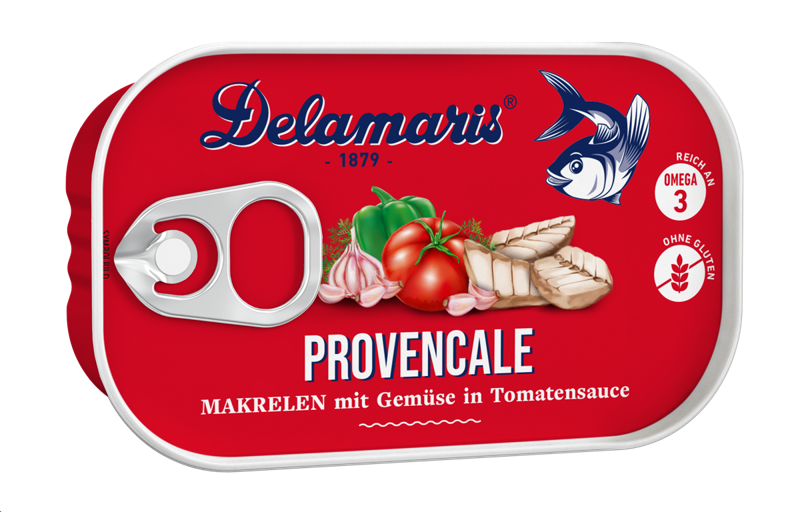Delamaris Makrelen in Gemüse Provençale 125 g